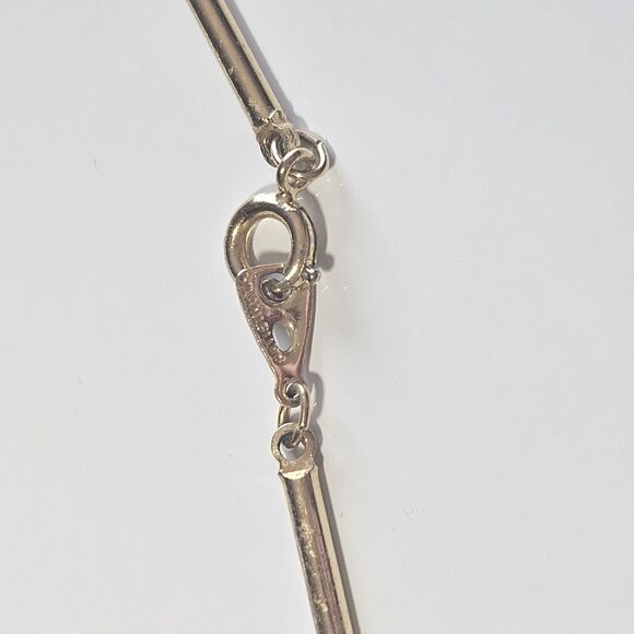 Artistry By Amway Necklace Gold And Silver Two Tone 20" With Chain Vintage - Picture 7 of 13